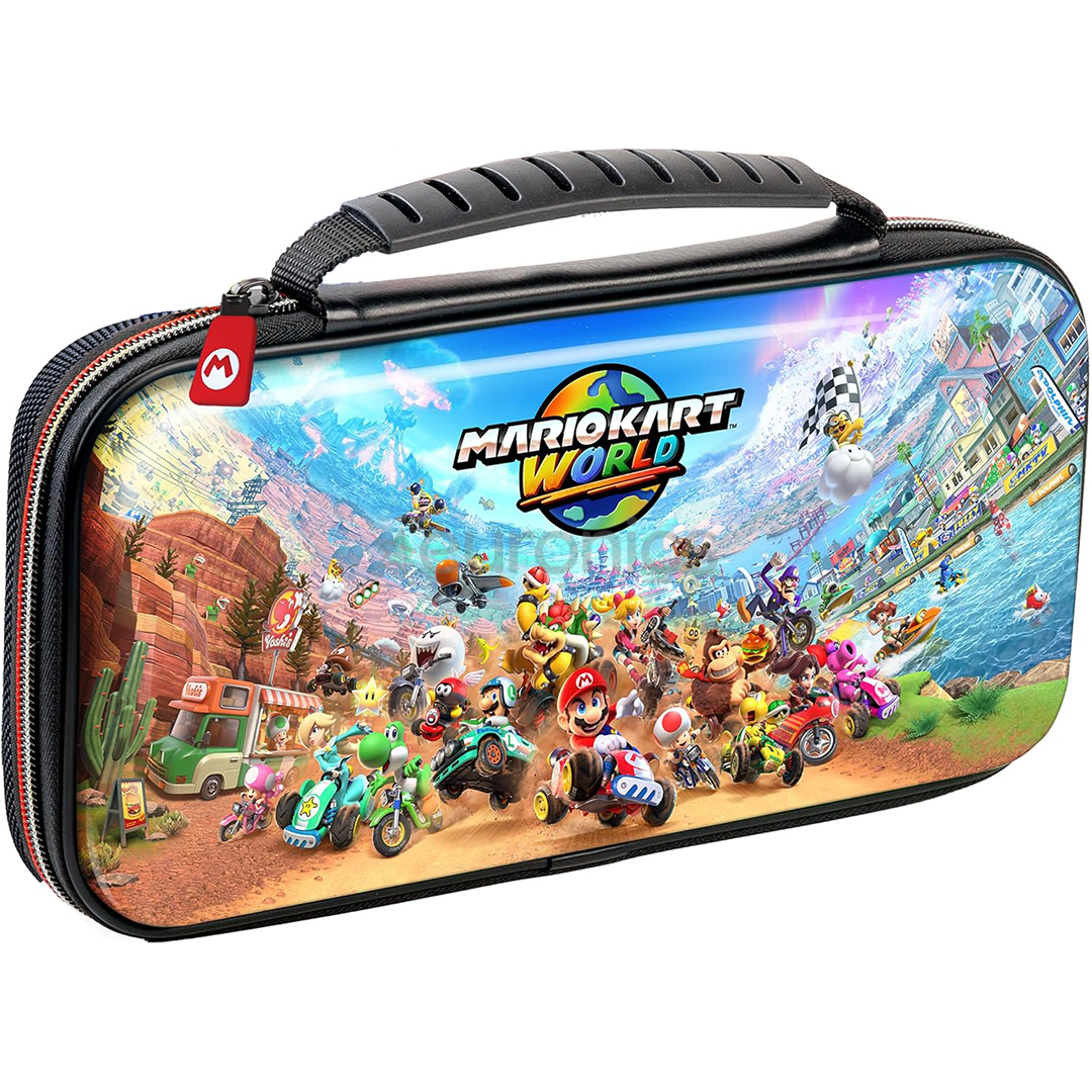 RDS Industries Deluxe Mario Kart World Travel Case, Nintendo Switch/Switch 2 - Travel case