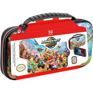 RDS Industries Deluxe Mario Kart World Travel Case, Nintendo Switch/Switch 2 - Travel case