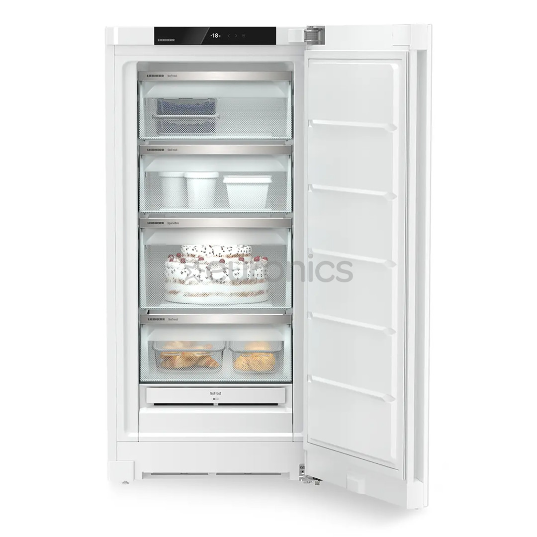 Liebherr pure NoFrost, 161 L, height 126 cm, white - Freezer
