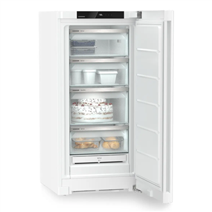 Liebherr pure NoFrost, 161 L, height 126 cm, white - Freezer