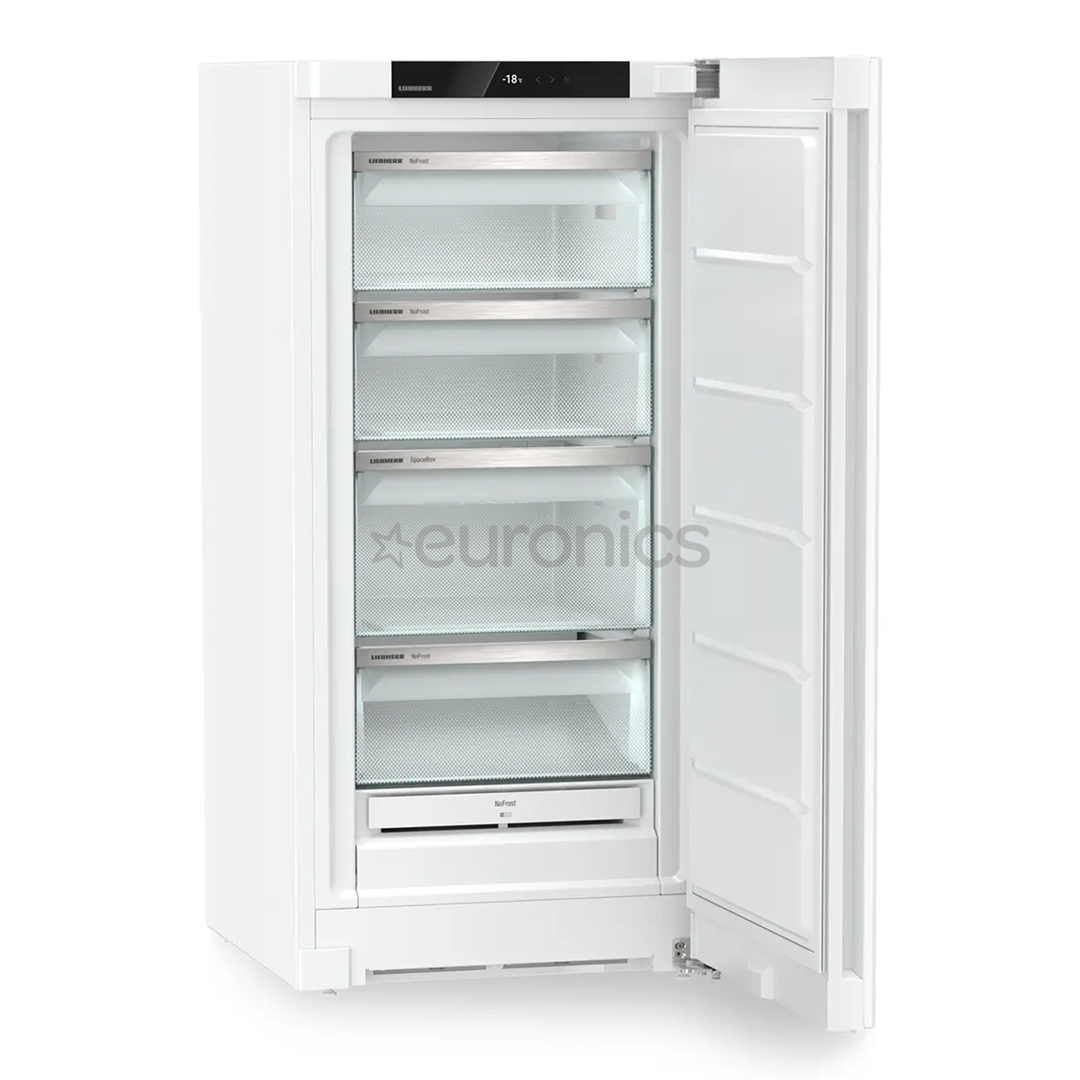 Liebherr pure NoFrost, 161 L, height 126 cm, white - Freezer