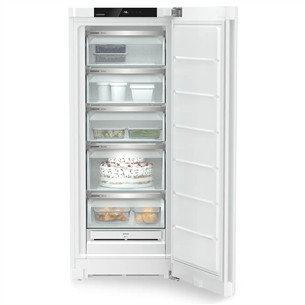 Liebherr pure NoFrost, 200 L, kõrgus 146 cm, valge - Sügavkülmik