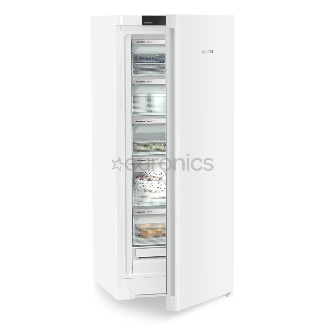 Liebherr pure NoFrost, 200 L, height 146 cm, white - Freezer