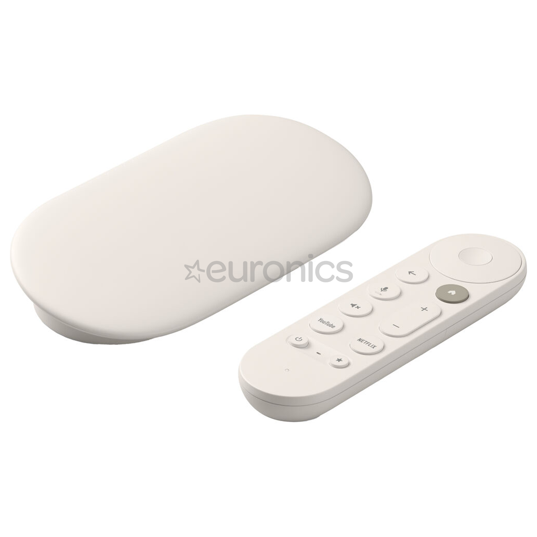 Google TV Streamer 4K, valge - Voogedastusseade
