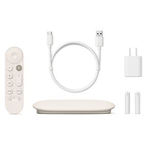 Google TV Streamer 4K, valge - Voogedastusseade