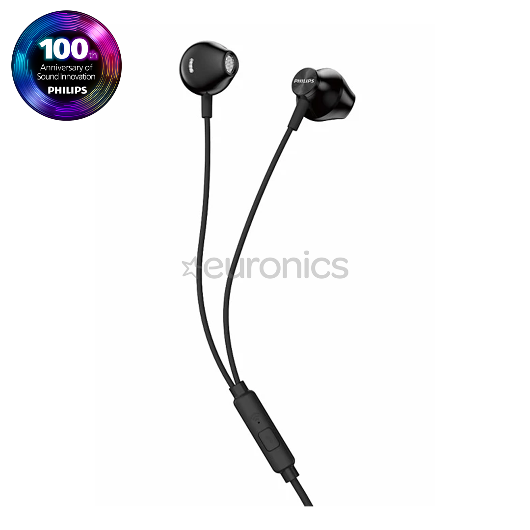 Philips TAUE101, black - Earphones