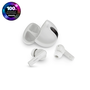 Philips TAT2520, white - True wireless headphones TAT2520WT/00