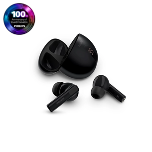 Philips TAT2520, black - True wireless headphones TAT2520BK/00