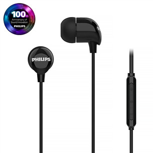 Philips TAE2146, USB-C, must - Kõrvaklapid TAE2146BK/00