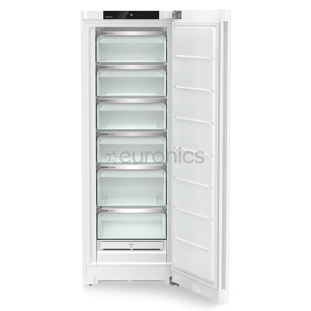 Liebherr pure NoFrost, 239 L, height 166 cm, white - Freezer