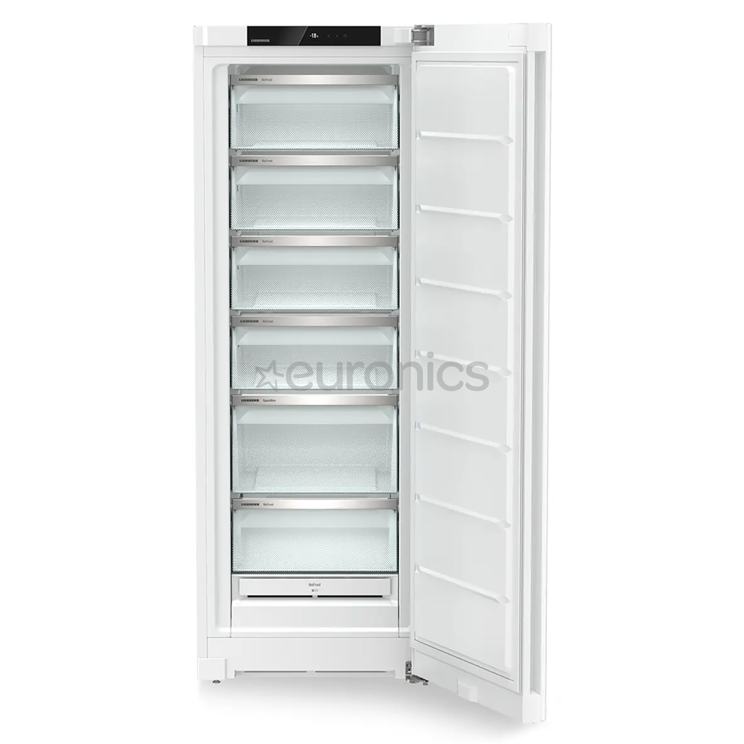 Liebherr pure NoFrost, 239 L, height 166 cm, white - Freezer