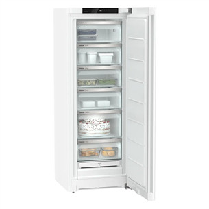 Liebherr pure NoFrost, 239 L, height 166 cm, white - Freezer
