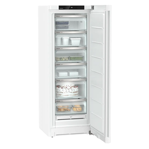 Liebherr pure NoFrost, 239 L, height 166 cm, white - Freezer