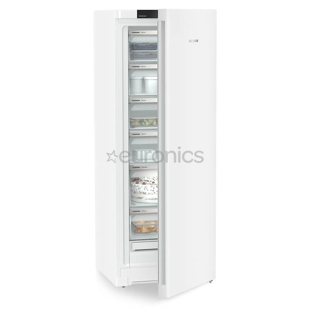 Liebherr pure NoFrost, 239 L, height 166 cm, white - Freezer