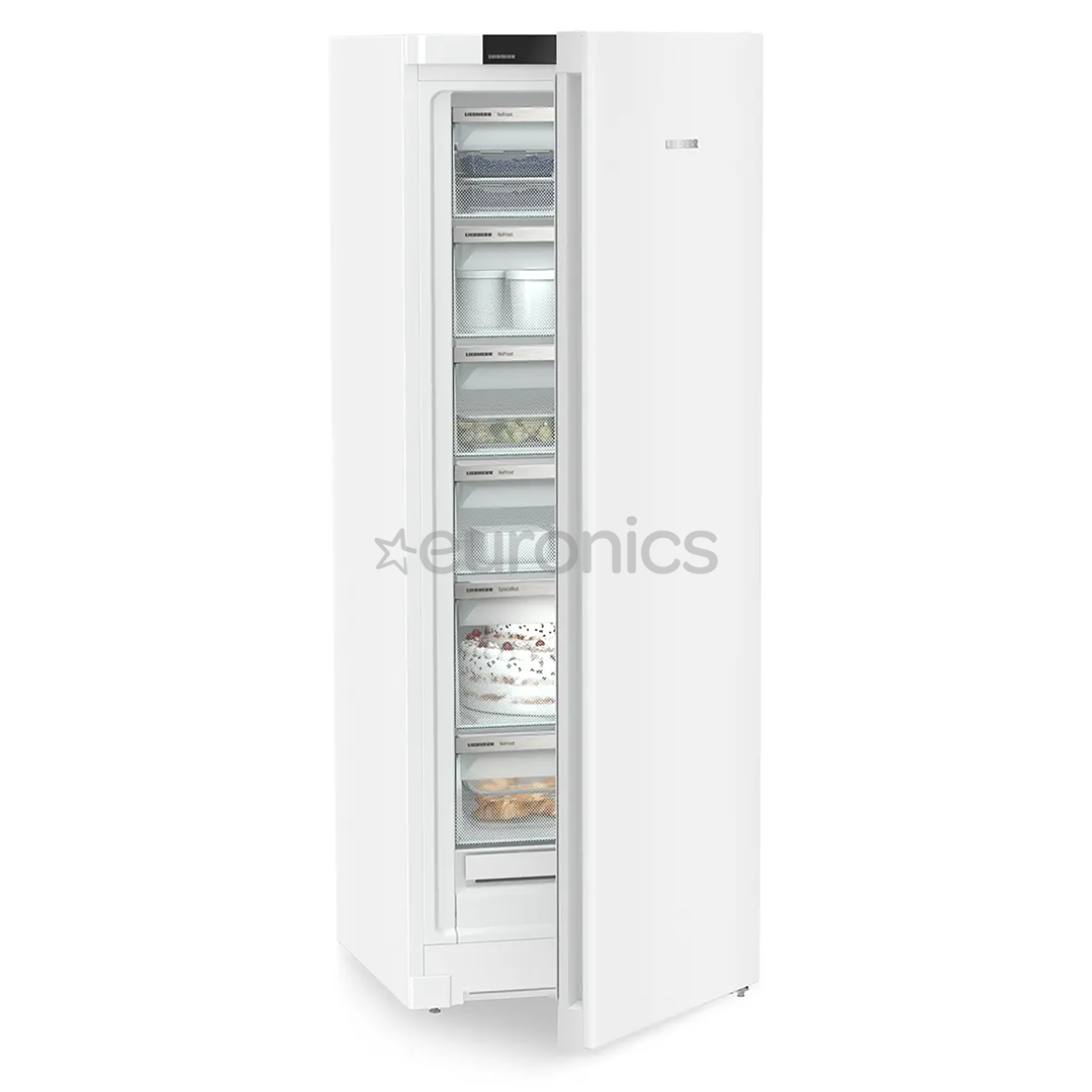 Liebherr pure NoFrost, 239 L, height 166 cm, white - Freezer