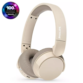 Philips TAH-3209, бежевый - Накладные беспроводные наушники
