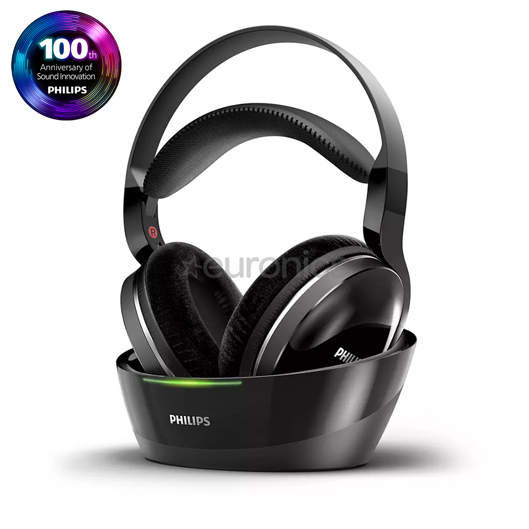 Philips SHD8850, black - Wireless Home Headphones