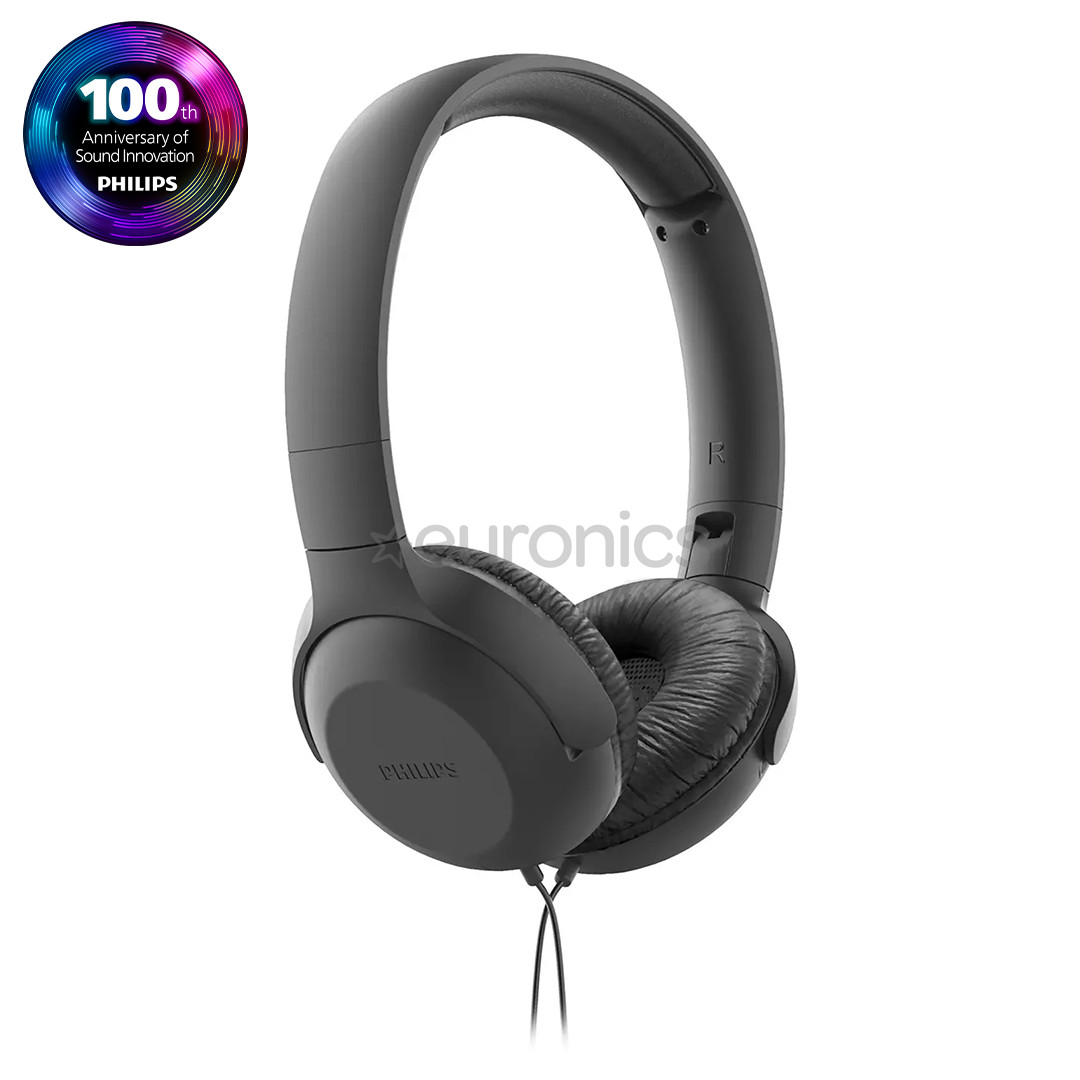 Philips TAUH201, 3.5 mm, black - Wired headphones