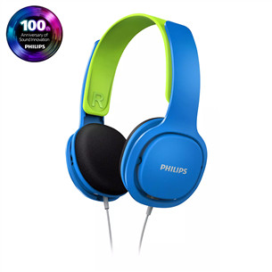 Philips SHK2000BL, blue - Headphones for Kids