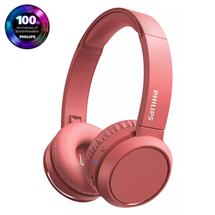 Philips TAH-4205, red - On-ear Wireless Headphones TAH4205RD/00