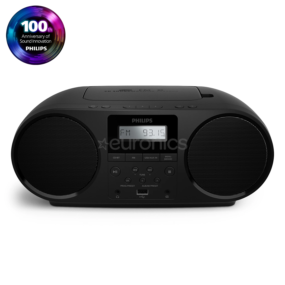 Philips CD Soundmachine TAZ5000, black - Boombox