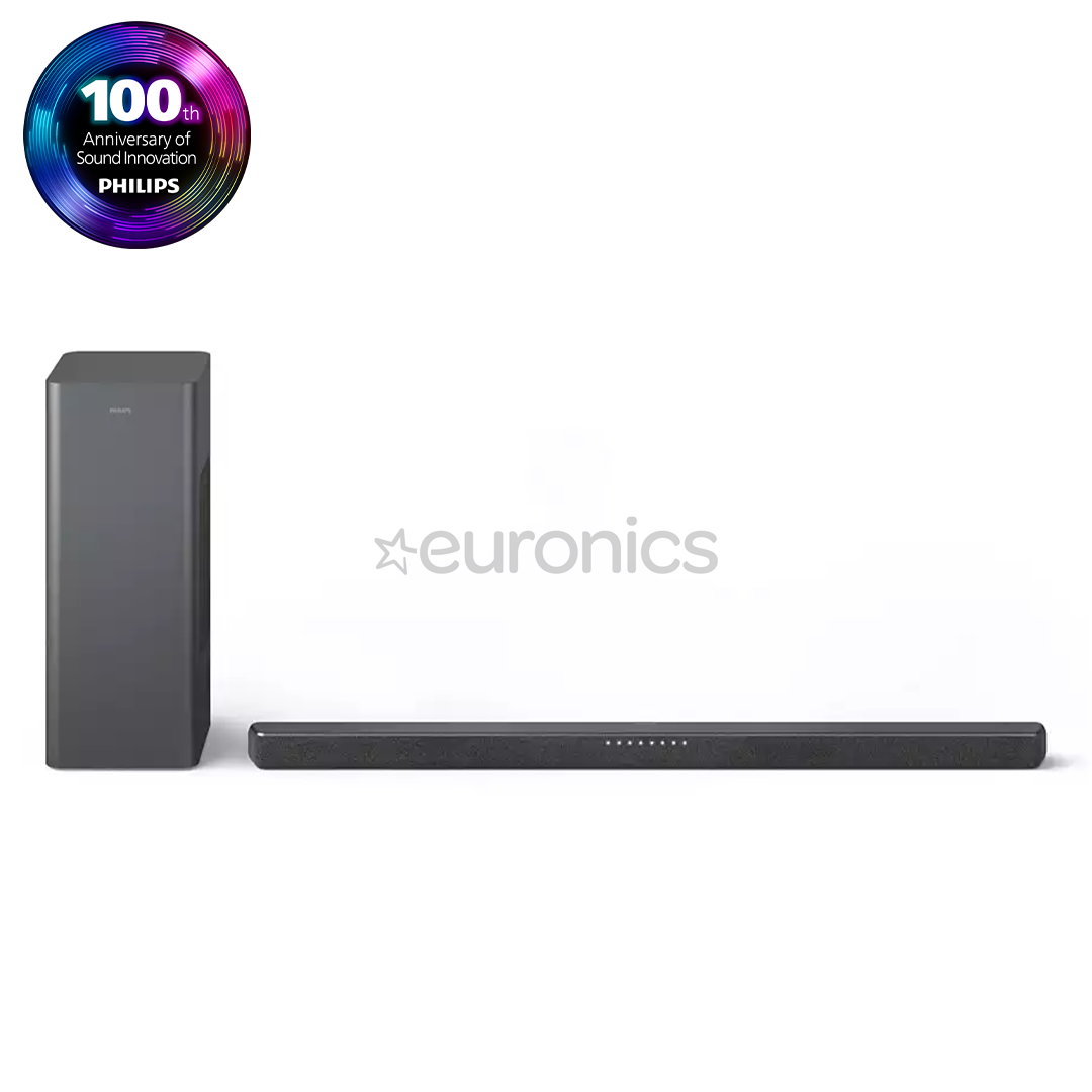 Philips TAB6309, 2.1, Dolby Atmos, must - Soundbar