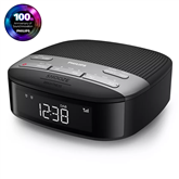 Philips TAR3505, FM, DAB+, black - Clock Radio