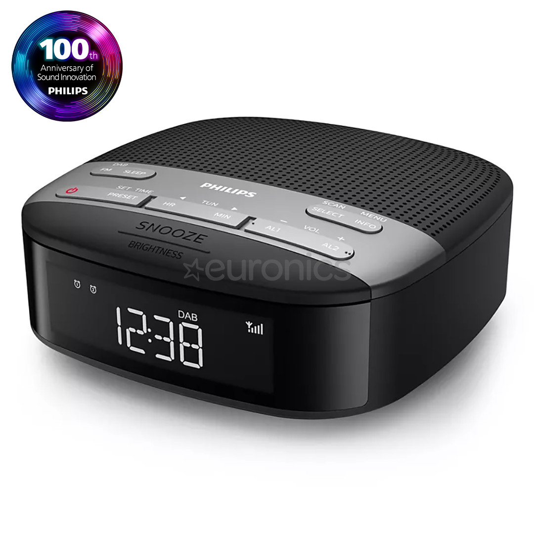 Philips TAR3505, FM, DAB+, must - Kellraadio
