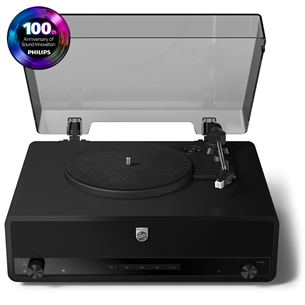 Philips Century The Stevie, black - Turntable TAV3000B/10