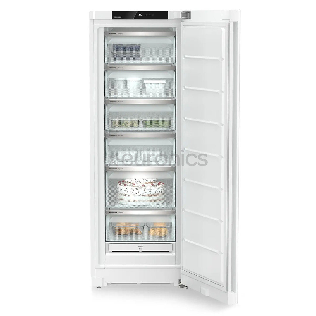 Liebherr plus NoFrost, 239 L, height 166 cm, white - Freezer