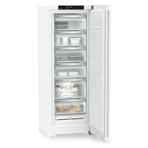 Liebherr plus NoFrost, 239 L, height 166 cm, white - Freezer