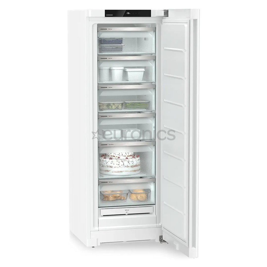 Liebherr plus NoFrost, 239 L, height 166 cm, white - Freezer