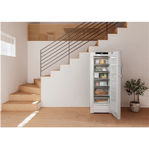 Liebherr prime NoFrost, 239 L, height 166 cm, white - Freezer
