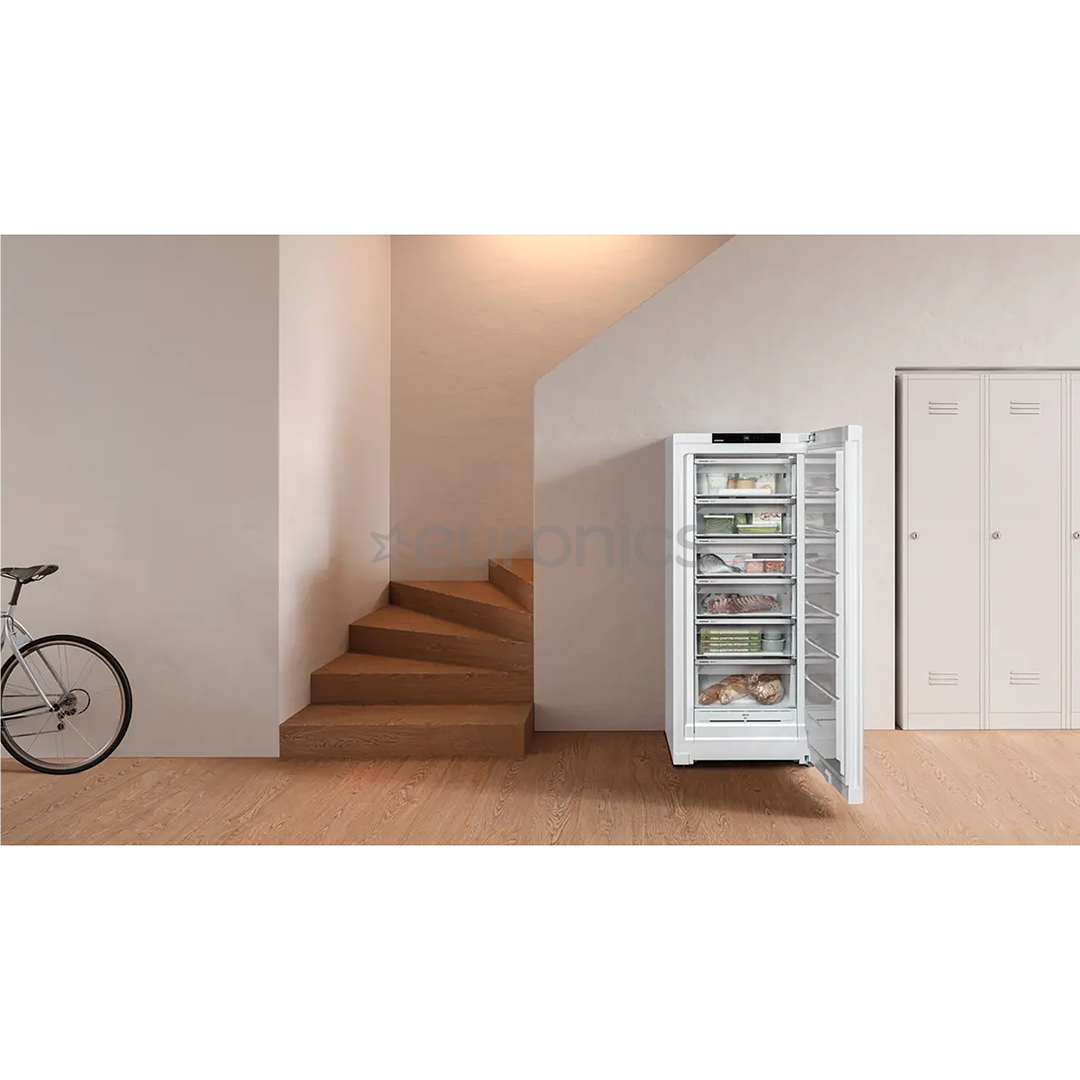 Liebherr plus NoFrost, 312 L, height 166 cm, white - Freezer