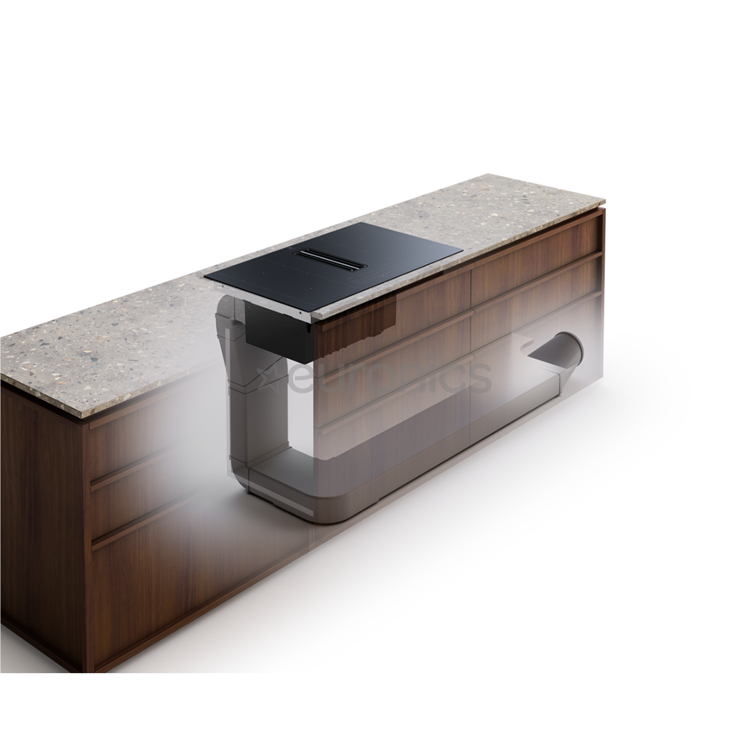 Electrolux 900 XT SensePro, ширина 80 см, черный - Интегрируемая индукционная варочная панель с вытяжкой