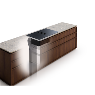 Electrolux 900 XT SensePro, ширина 80 см, черный - Интегрируемая индукционная варочная панель с вытяжкой