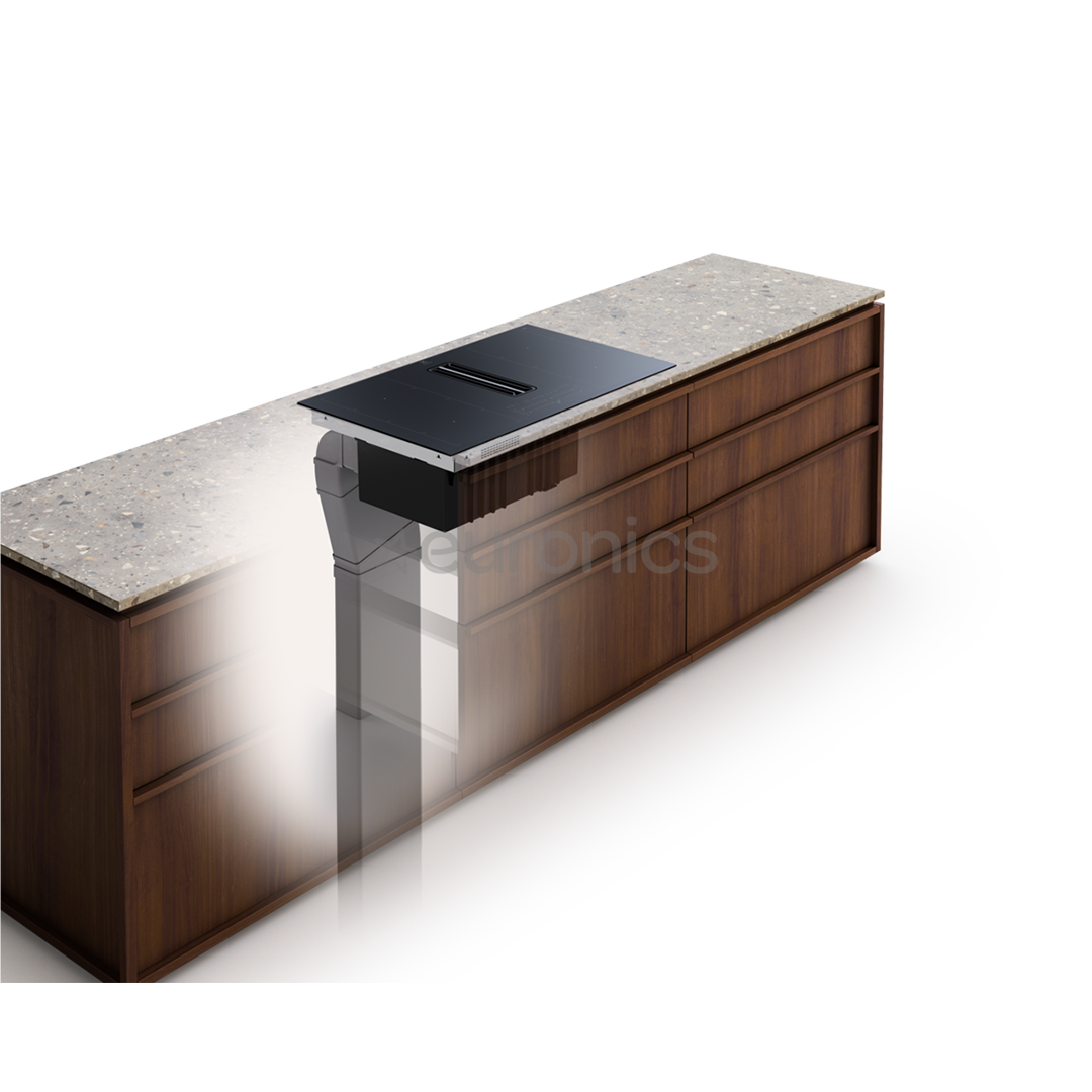 Electrolux 900 XT SensePro, ширина 80 см, черный - Интегрируемая индукционная варочная панель с вытяжкой