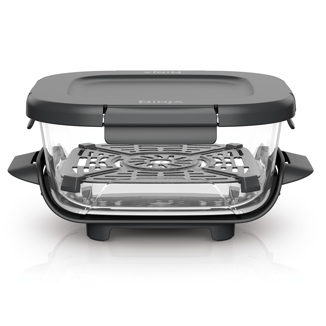 Ninja CRISPi, 1,4 л, CleanCrisp, прозрачный - Стеклянная емкость с защелкивающейся крышкой