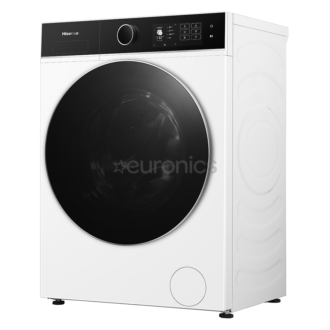 Hisense 10.5 kg / 6 kg, sügavus 55 cm, 1400 p/min - Kuivatiga pesumasin