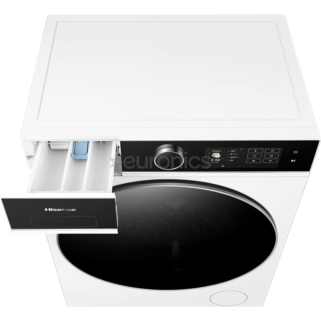 Hisense, 9 kg, sügavus 47 cm, 1400 p/min - Eestlaetav pesumasin