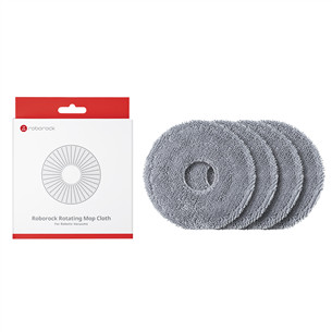 Roborock, Saros 10R/ 20R/ Z70, 4 шт. - Тряпки для робота-пылесоса 8.02.0453