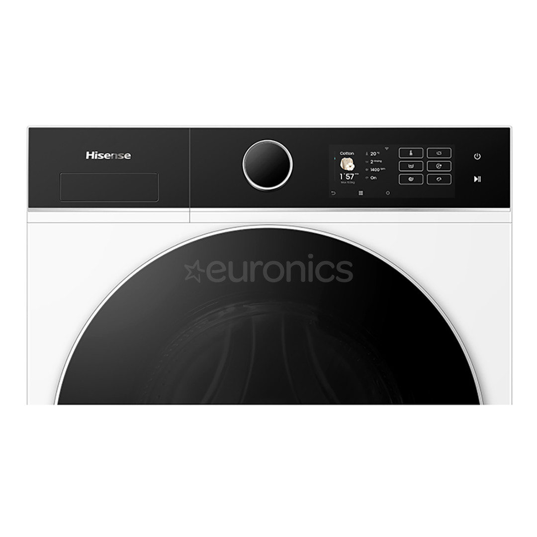 Hisense, 10.5 кг, глубина 55 см, 1400 об/мин - Стиральная машина с передней загрузкой