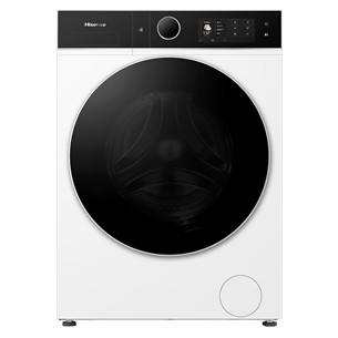 Hisense, 12 kg / 8 kg, sügavus 59.5 cm, 1400 p/min - Pesumasin-kuivati WD5I1245BWRH