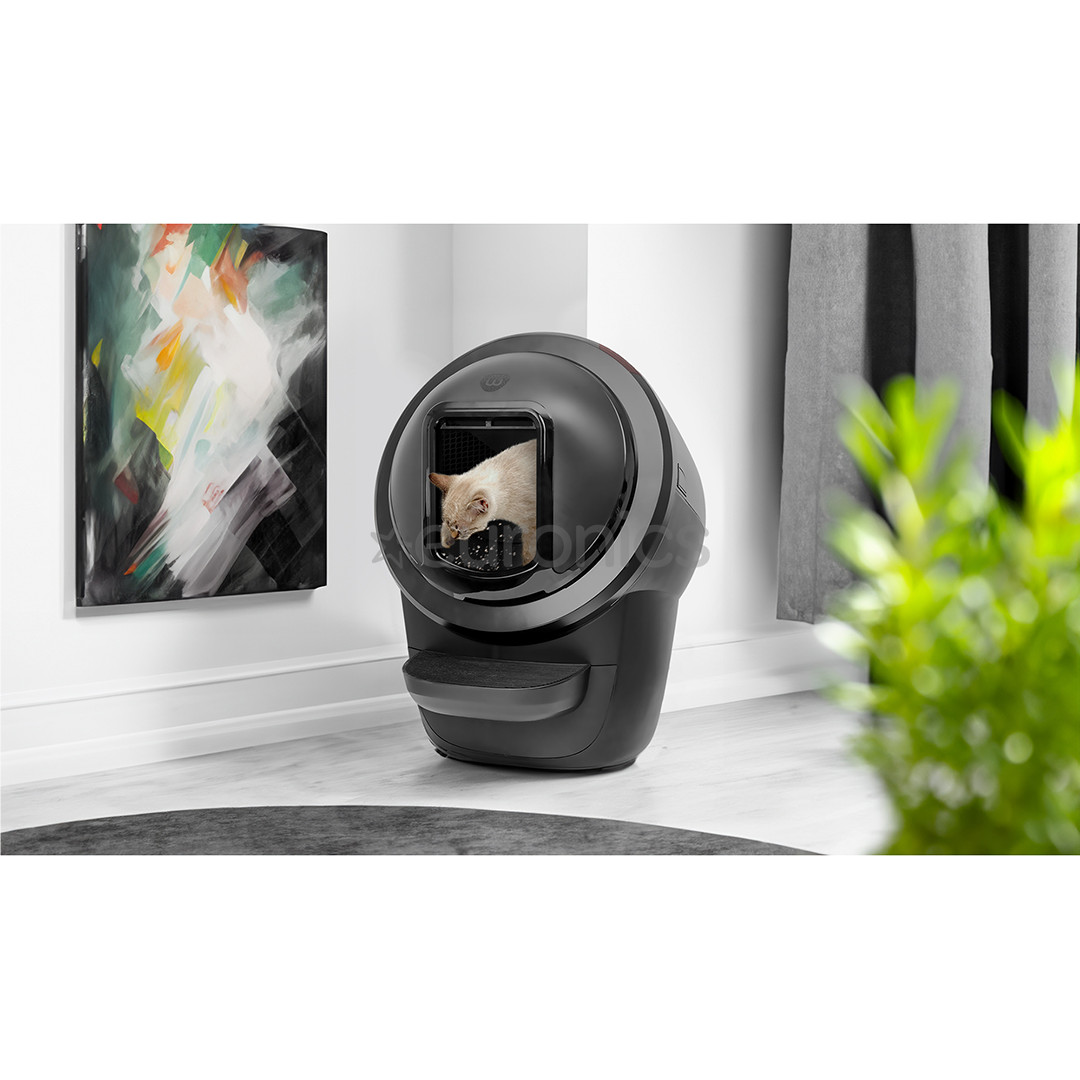 Whisker Litter-Robot 4, черный - Защита для кошачьего туалета