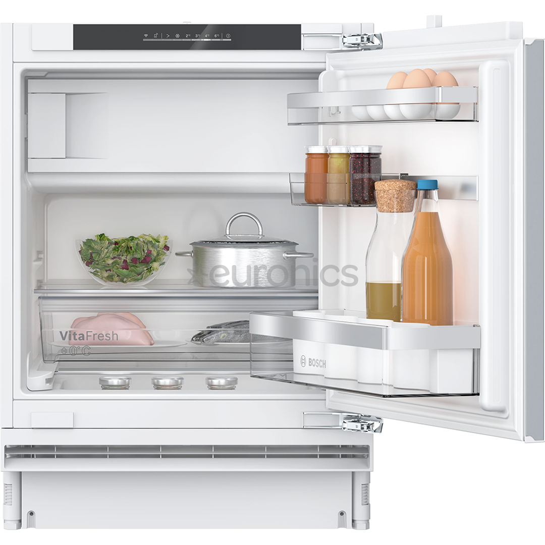 Bosch, Series 6, 110 L, height 82 cm - Built-in refrigerator