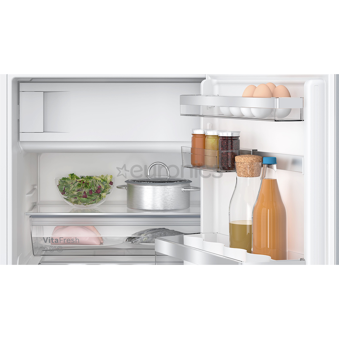 Bosch, Series 6, 110 L, height 82 cm - Built-in refrigerator