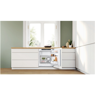 Bosch, Series 6, 110 L, height 82 cm - Built-in refrigerator