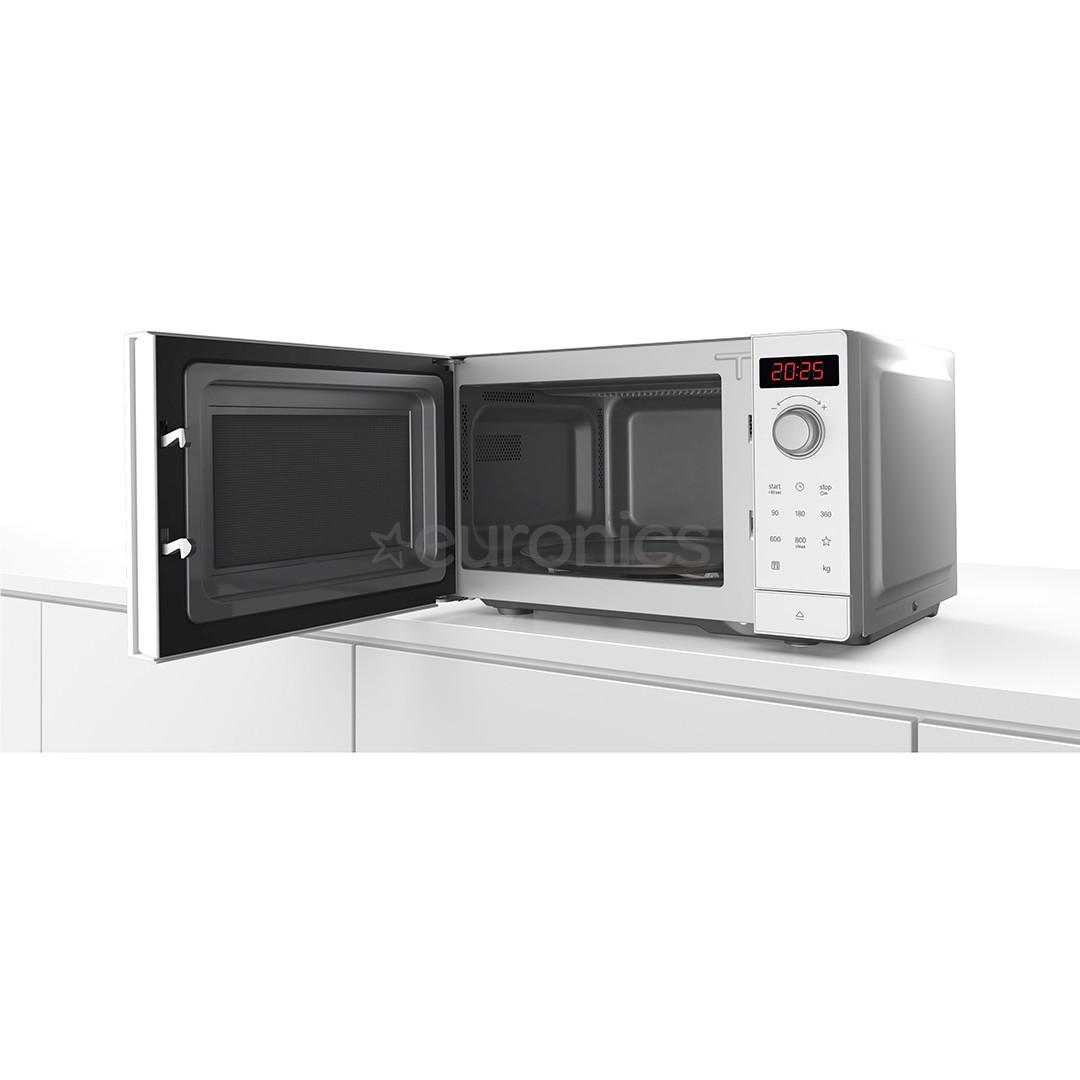 Bosch, 20 L, 800 W, white - Microwave Oven