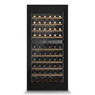 Caso WineDeluxe WD 60, 60 pudelit, kõrgus 124 cm, must - Integreeritav veinikülmik 07715