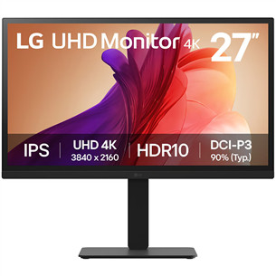 LG BA45U UltraFine, 27'', UHD, IPS, must - Monitor 27BA45U-B